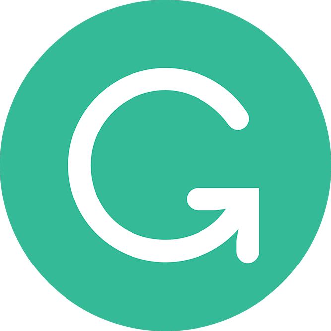 Green background with letter G